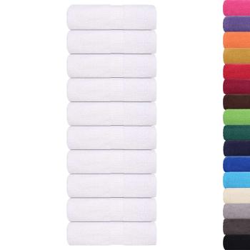 Gästetücher FROGN 50 Stk. Weiß 30x50 cm 360 g/m²