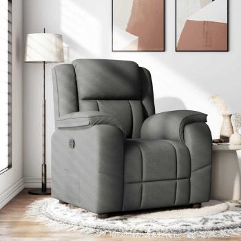 ARDEBO.de - Relaxsessel Dunkelgrau Stoff