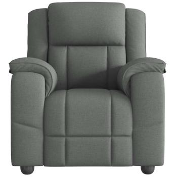 Relaxsessel Dunkelgrau Stoff