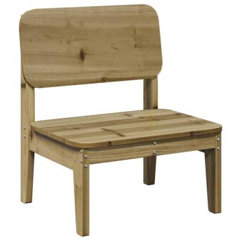 Gartenst?hle 2 Stk. 60x52,5x72 cm Kiefernholz Impr?gniert