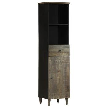 ARDEBO.de - Badschrank 38x33x160 cm Massivholz Mango