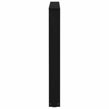 Esstischbeine V-Form 3 Stück Schwarz 90x(72-73,3) cm Stahl