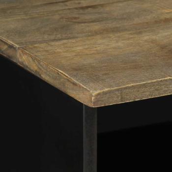 TV-Schrank 80x33x46 cm Massivholz Mango