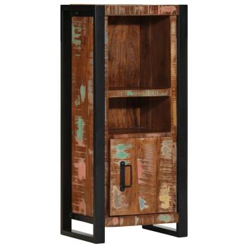 Badschrank 40x30x90 cm Altholz Massivholz