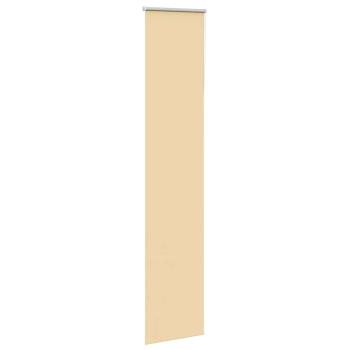 Verdunkelungsrollo Beige 50x210cm Stoffbreite 45,7 cm Polyester