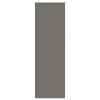 Verdunkelungsrollo Grau 85x230 cm Stoffbreite 80,7 cm Polyester