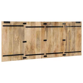 Kopfteil 200 cm Massives Rohholz Mango
