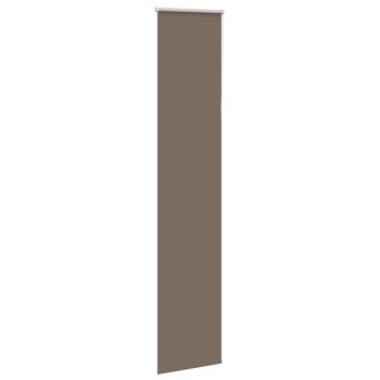 Verdunkelungsrollo Kaffeebraun 50x210cm Stoffbreite 45,7 cm