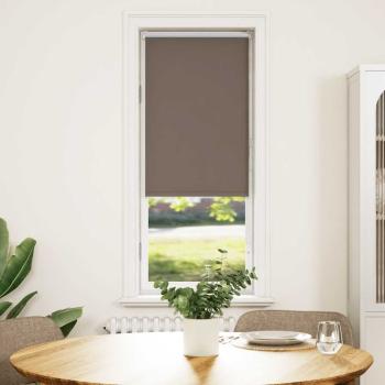 ARDEBO.de - Verdunkelungsrollo Kaffeebraun 50x175cm Stoffbreite 45,7 cm