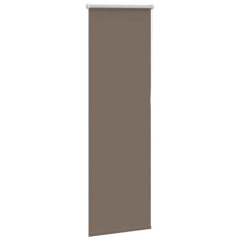 Verdunkelungsrollo Kaffeebraun 50x175cm Stoffbreite 45,7 cm