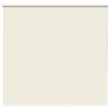 ARDEBO.de - Verdunkelungsrollo Cremeweiß 145x175cm Stoffbreite 141,6cm