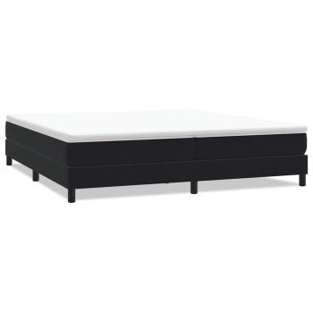 Boxspringbett ohne Matratze Schwarz 200x220 cm Samt