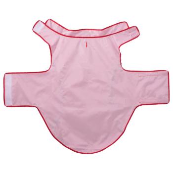 Hunde Regenmantel mit Reflexstreifen Polyester Rot 4XL