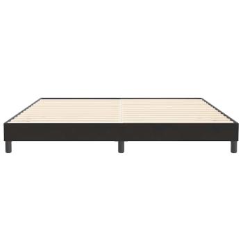 Boxspringbett ohne Matratze Schwarz 200x210 cm Samt