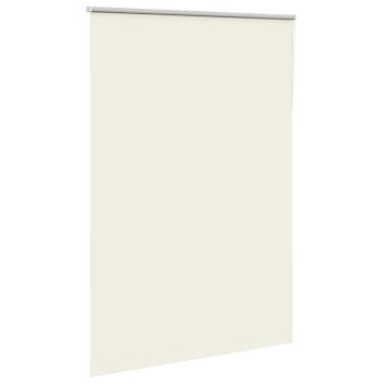 ARDEBO.de - Verdunkelungsrollo Cremeweiß 150x210cm Stoffbreite 146,6cm