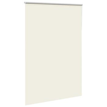 Verdunkelungsrollo Cremeweiß 160x210cm Stoffbreite 156,6cm