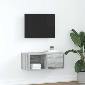 ARDEBO.de - TV-Schrank Grau Sonoma 60x31x25,5 cm Holzwerkstoff