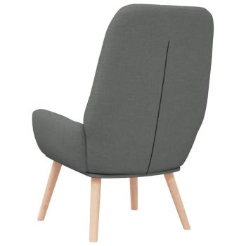 Relaxsessel Dunkelgrau Stoff