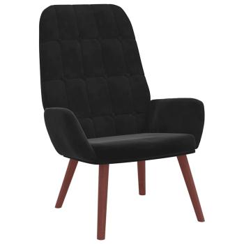 Relaxsessel Schwarz Samt