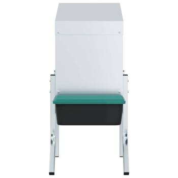 Hühner-Nistkasten 1 Abteil mit Beinen Verzinkter Stahl