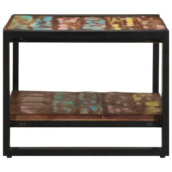 Couchtisch Mehrfarbig 70x50x38 cm Altholz Massivholz