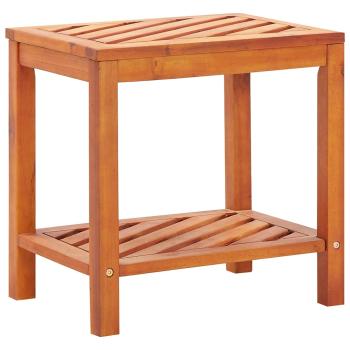 ARDEBO.de - Beistelltisch Akazienholz Massiv 45 x 33 x 45 cm