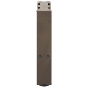 Couchtischbeine Naturstahl 2 Stk. 40x(30-31) cm Stahl