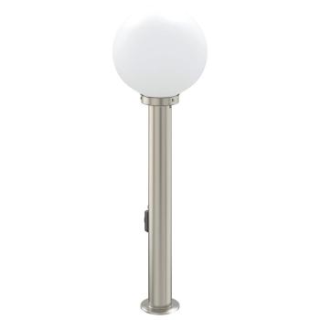 Pollerleuchte mit Auslass 80 cm Edelstahl IP44