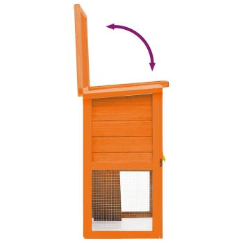 Kaninchenstall Kleintierhaus Hasenstall 1 Tür Holz