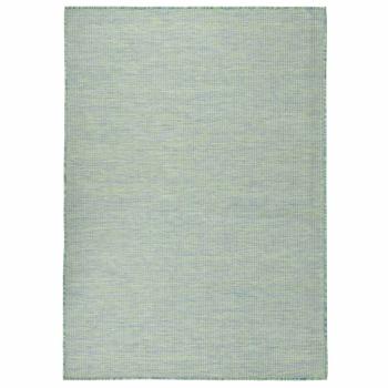 ARDEBO.de - Outdoor-Teppich Flachgewebe 200x280 cm Türkis