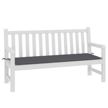 Gartenbank-Auflage Anthrazit 150x50x3 cm Oxford-Gewebe