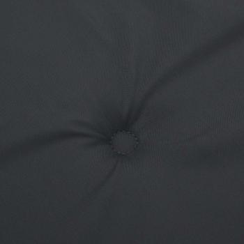 Gartenbank-Auflage Schwarz 150x50x3 cm Oxford-Gewebe