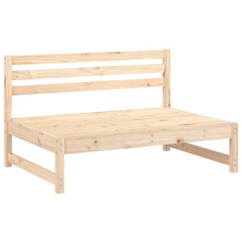 4-tlg. Garten-Lounge-Set Massivholz Kiefer