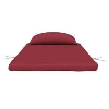 Adirondack-Auflagen 2 Stk. Weinrot Oxford-Gewebe