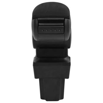 Auto-Armlehne für Opel Astra G (1998?2004) Schwarz 11,5x32x(30?50) cm ABS