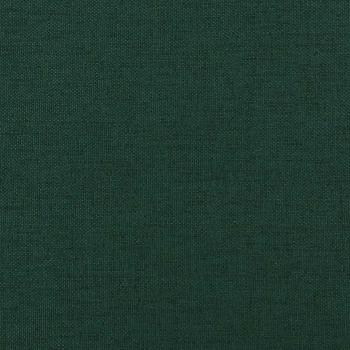 Fußhocker Dunkelgrün 45x29,5x35 cm Stoff