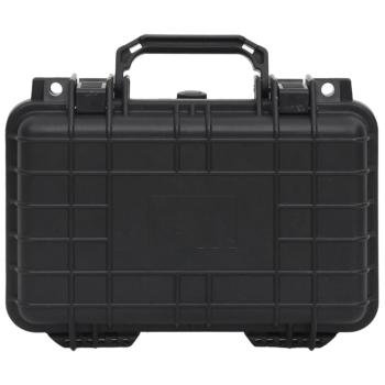 Flugkoffer Tragbar Schwarz 30x22x10 cm PP