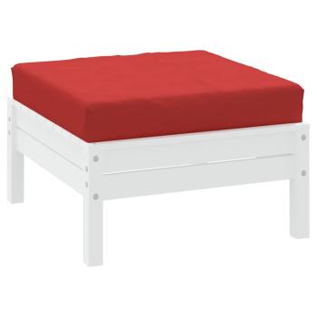 Palettenkissen Rot Oxford-Gewebe