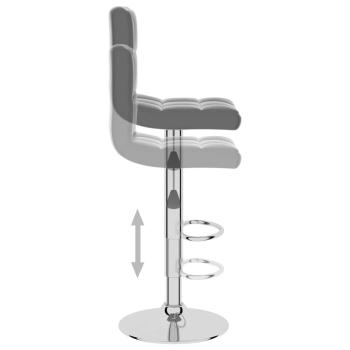 Barhocker Grau Kunstleder