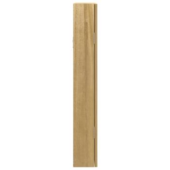 Schmuckschrank mit Spiegel Wandmontage 37,5x10x67 cm