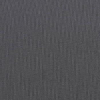 Kissen Rund Anthrazit Ø 60 x 11 cm Oxford-Gewebe