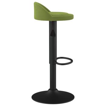Barhocker 2 Stk. Hellgrün Samt