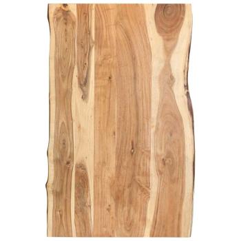ARDEBO.de - Tischplatte Massivholz Akazie 100x(50-60)x3,8 cm