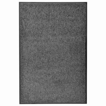 ARDEBO.de - Fußmatte Waschbar Anthrazit 60x90 cm