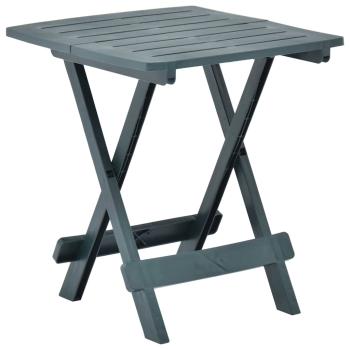 ARDEBO.de - Gartentisch Klappbar Grün 45x43x50 cm Kunststoff