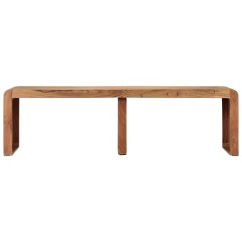 Sitzbank 160x38x45 cm Massivholz Akazie