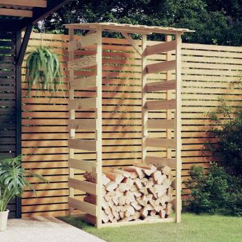 ARDEBO.de - Pergola mit Dach 100x90x200 cm Imprägniertes Kiefernholz