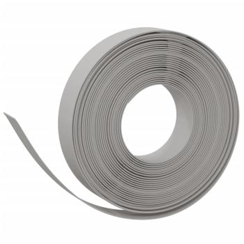 Rasenkante Grau 10 m 10 cm Polyethylen