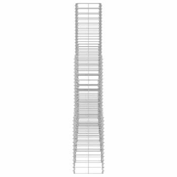 Gabionen-Set 6-tlg. Verzinkter Draht