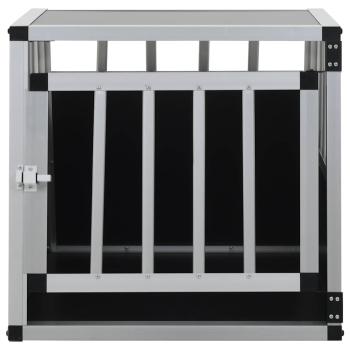 Hundetransportbox mit Einzeltür 54 x 69 x 50 cm